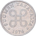 Finland, Penni, 1974, Aluminum, AU(50-53), KM:44a