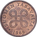 Finlandia, Penni, 1968, Rame, BB, KM:44