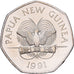 Papouasie-Nouvelle-Guinée, 50 Toea, 1991, Cupro-nickel, TTB+, KM:31