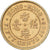 Hong Kong, Elizabeth II, 50 Cents, 1980, Nickel-brass, EF(40-45), KM:41