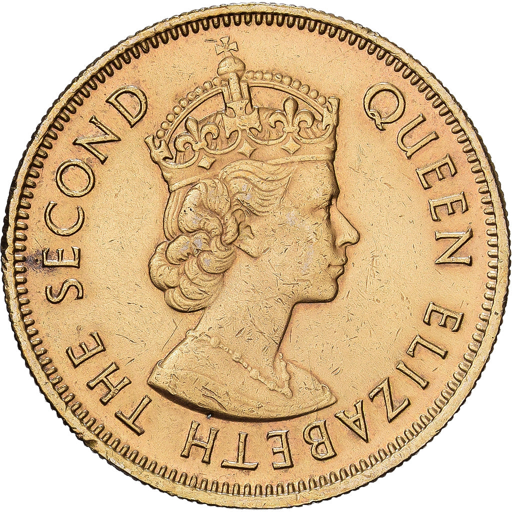 Hong Kong, Elizabeth II, 10 Cents, 1979, Nickel-brass, AU(50-53), KM:28.3