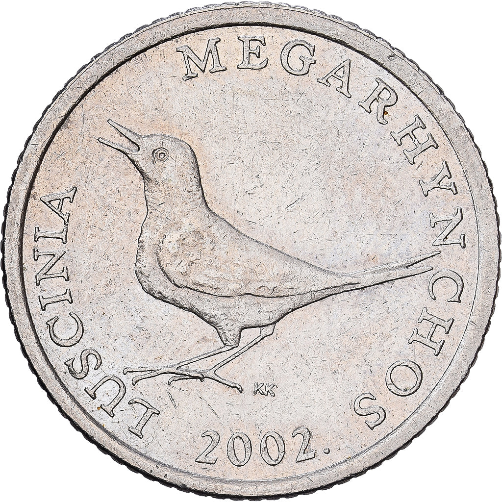 Kroatië, Kuna, 2002, Copper-Nickel-Zinc, ZF, KM:20.2