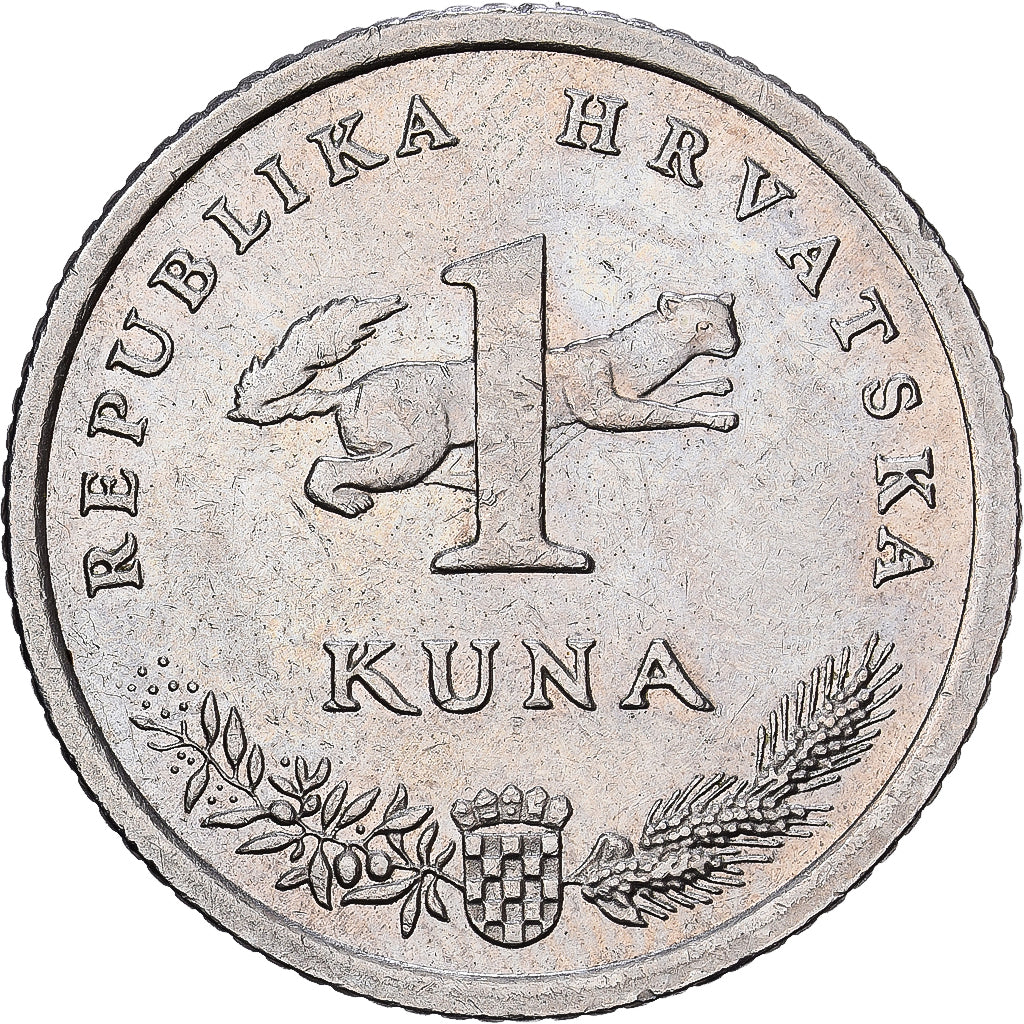 Kroatië, Kuna, 2002, Copper-Nickel-Zinc, ZF, KM:20.2