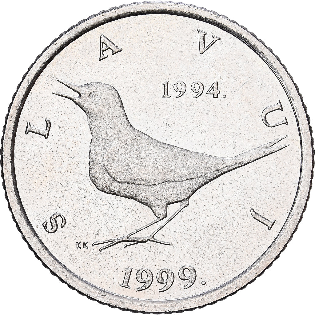 Croatia, Kuna, 1999, Copper-Nickel-Zinc, AU(55-58), KM:9.2