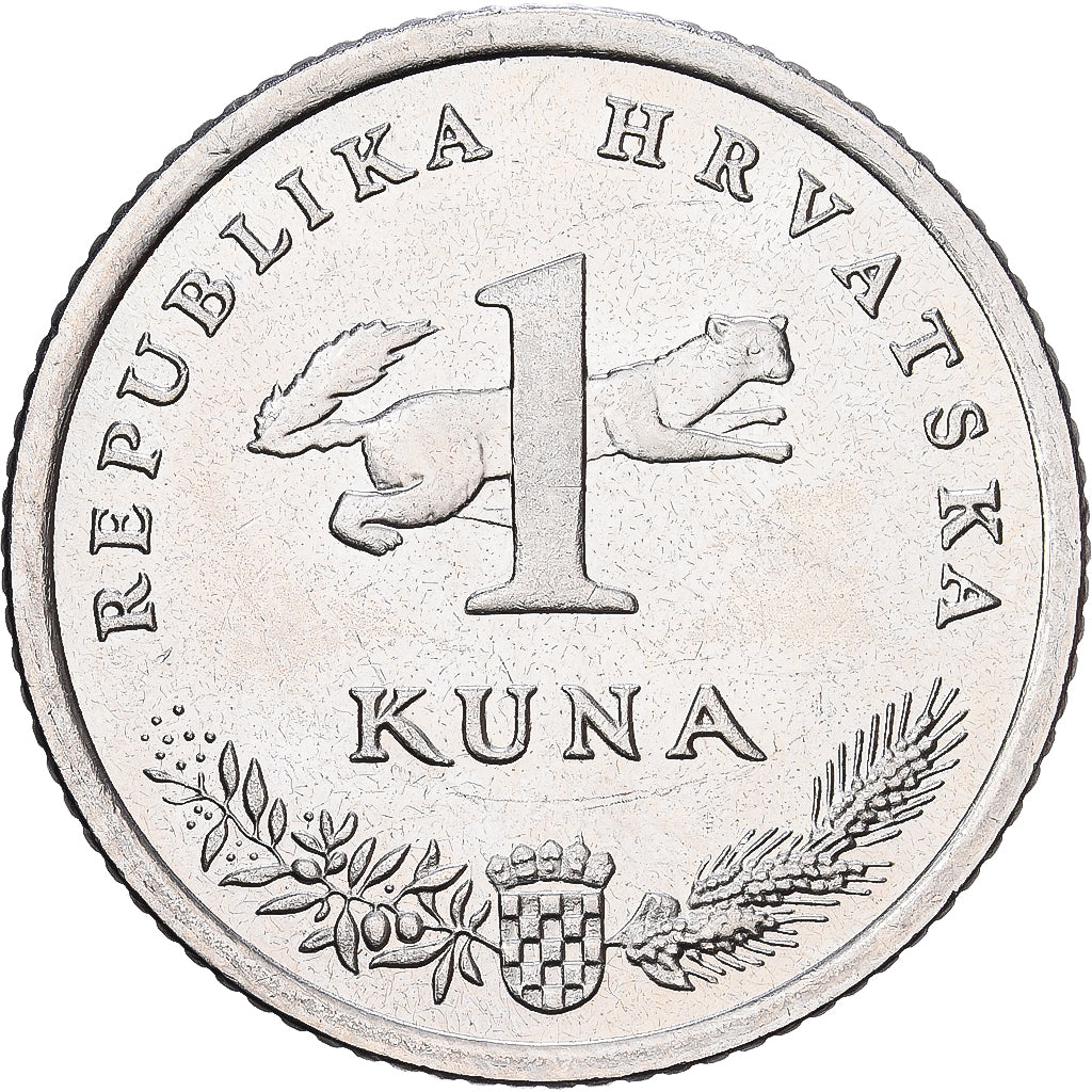 Croatia, Kuna, 1999, Copper-Nickel-Zinc, AU(55-58), KM:9.2