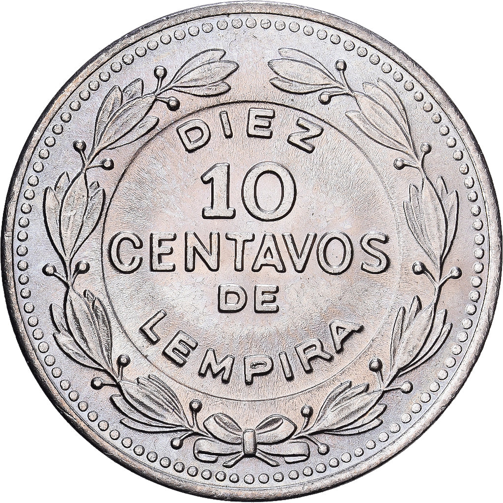 Honduras, 10 Centavos, 1980, Kupfer-Nickel, UNZ, KM:76.2