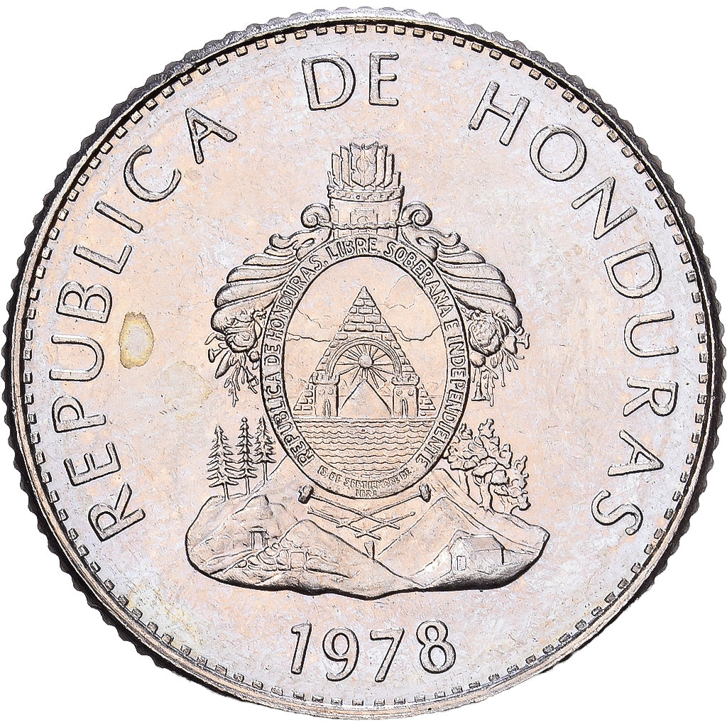 Honduras, 20 Centavos, 1978, Cupro-nikkel, PR, KM:83