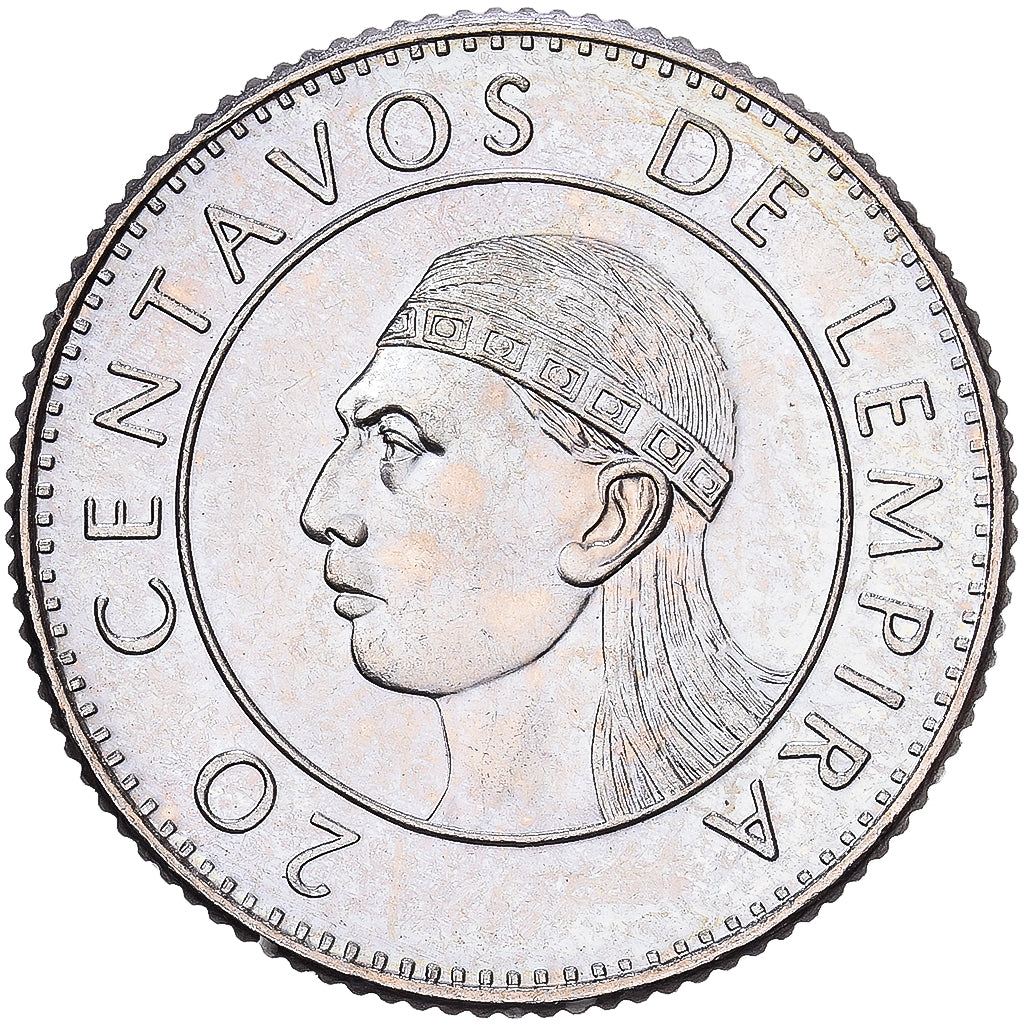 Honduras, 20 Centavos, 1978, Cupro-nikkel, PR, KM:83