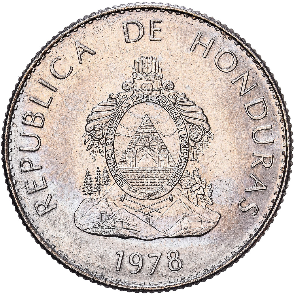Honduras, 50 Centavos, 1978, Cupro-nikkel, UNC-, KM:84