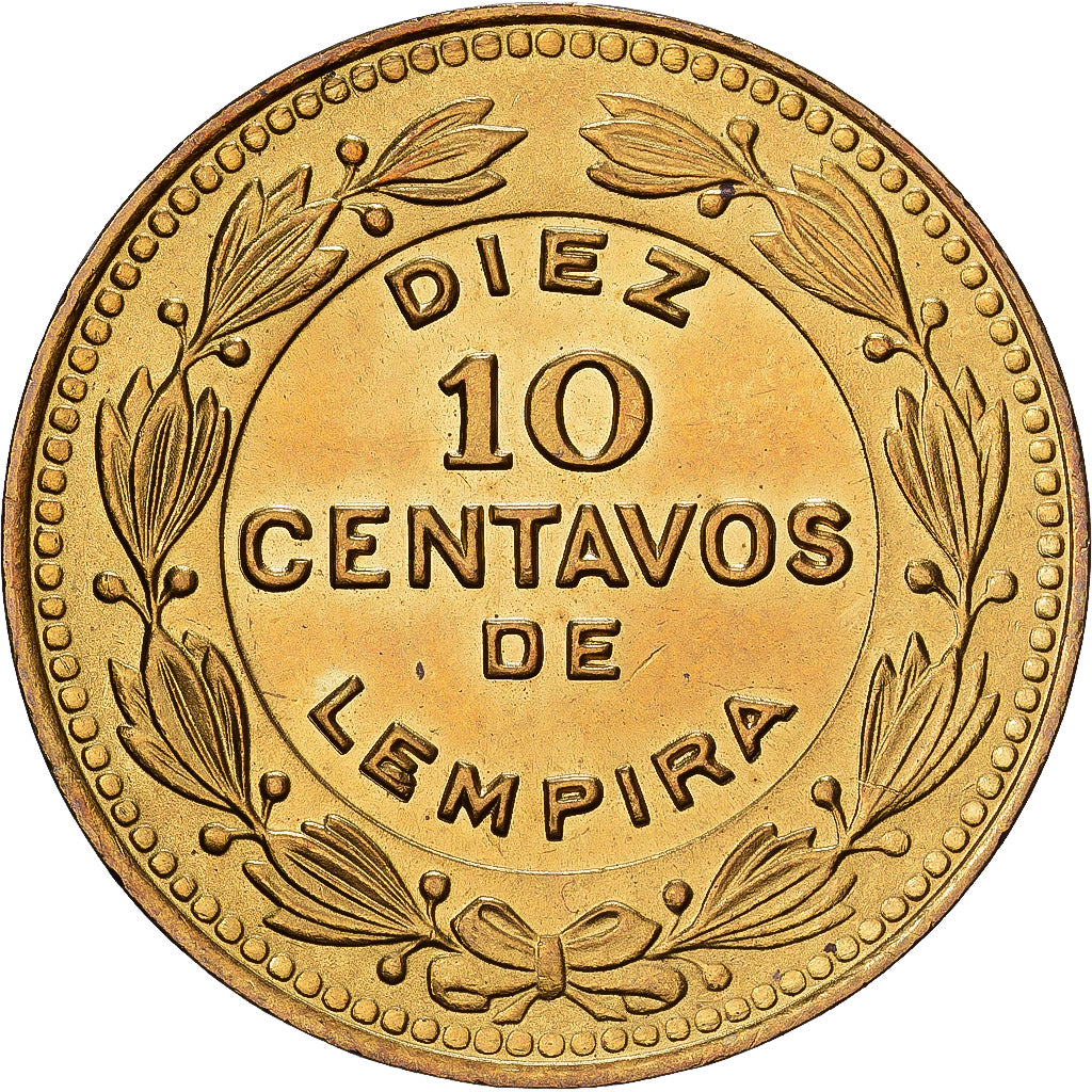 Honduras, 10 Centavos, 1989, Tin, UNC-, KM:76.1a
