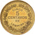 Honduras, 5 Centavos, 1989, Latón, SC, KM:72.2a