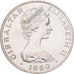 Gibraltar, Elizabeth II, Crown, 1980, British Royal Mint, Cupro-nikkel, PR