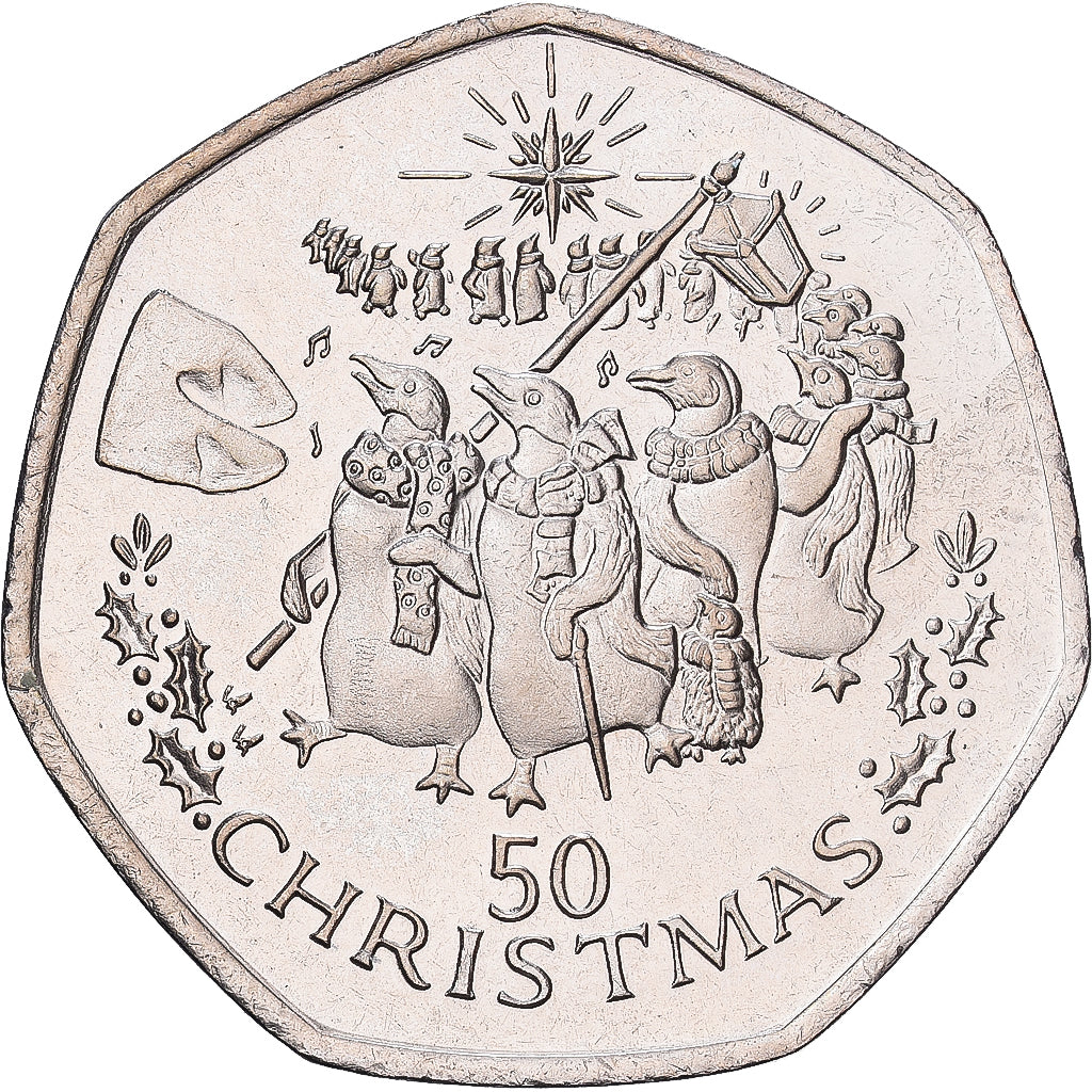 Gibilterra, Elizabeth II, 50 Pence, 1995, Rame-nichel, SPL-, KM:336