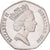 Gibraltar, Élisabeth II, 50 Pence, 1993, Cupro-nickel, SUP+, KM:190
