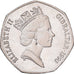 Gibraltar, Elizabeth II, 50 Pence, 1993, Cupro-nikkel, PR+, KM:190