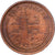 Gibraltar, Élisabeth II, 2 Pence, 1989, Bronze, TTB+, KM:21