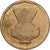 Egypt, 5 Piastres, 1992, Brass, EF(40-45), KM:731