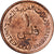 Emirati Arabi Uniti, Fils, 1973, Bronzo, SPL-, KM:1