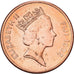 Fidji, Élisabeth II, Cent, 1992, Copper Plated Zinc, SPL, KM:49a