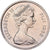 Figi, Elizabeth II, 5 Cents, 1982, Rame-nichel, SPL, KM:29