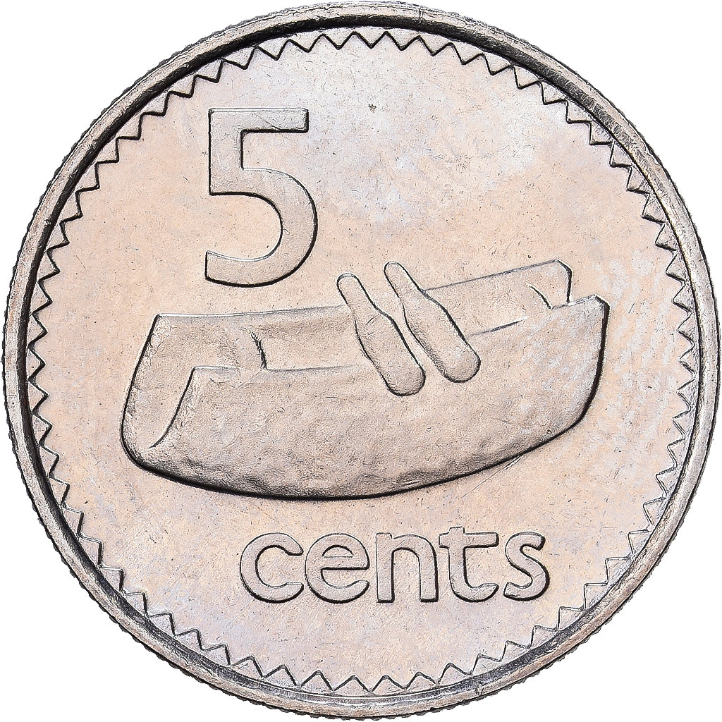 Fiji, Elizabeth II, 5 Cents, 1982, Kupfer-Nickel, UNZ, KM:29