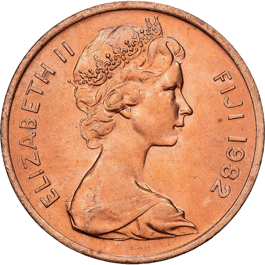 Fiji, Elizabeth II, Cent, 1982, Bronze, UNZ, KM:39