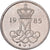 Denemarken, Margrethe II, 10 Öre, 1985, Copenhagen, Cupro-nikkel, PR, KM:860.3