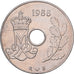 Denmark, Margrethe II, 25 Öre, 1988, Copenhagen, Copper-nickel, AU(50-53)