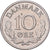 Denemarken, Frederik IX, 10 Öre, 1969, Copenhagen, Cupro-nikkel, ZF, KM:849.1