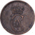 Danemark, Christian IX, 5 Öre, 1884, Bronze, TB+, KM:794.1