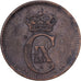 Dänemark, Christian IX, 5 Öre, 1884, Bronze, S+, KM:794.1