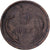 Danemark, Christian IX, 5 Öre, 1884, Bronze, TB+, KM:794.1