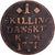Danemark, Christian VII, Skilling, 1771, Cuivre, TB, KM:616.1