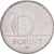 Hungría, 10 Forint, 1993, Cobre - níquel, MBC, KM:695