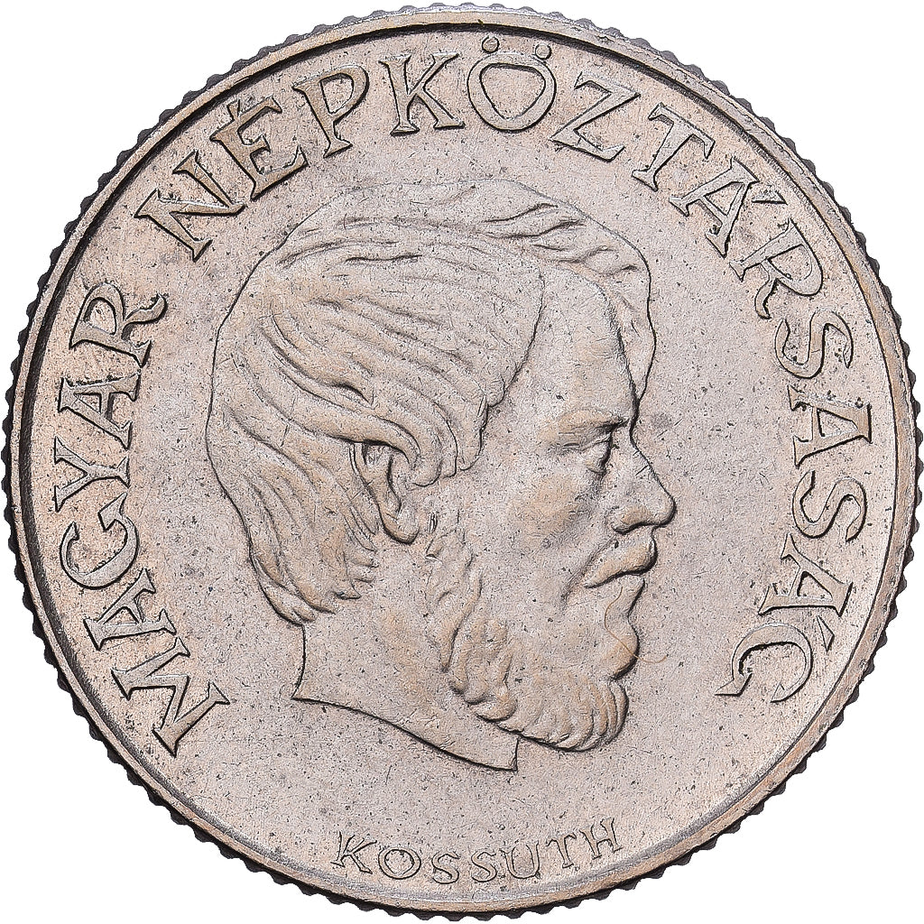 Hungria, 5 Forint, 1984, Budapest, Níquel-Latão, AU(55-58), KM:698