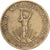Hungría, 10 Forint, 1987, Aluminio - bronce, MBC, KM:636