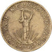 Hungría, 10 Forint, 1987, Aluminio - bronce, MBC, KM:636