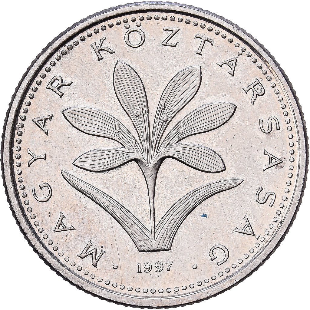 Ungheria, 2 Forint, 1997, Rame-nichel, BB+, KM:693