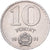 Węgry, 10 Forint, 1971, Nikiel, EF(40-45), KM:595