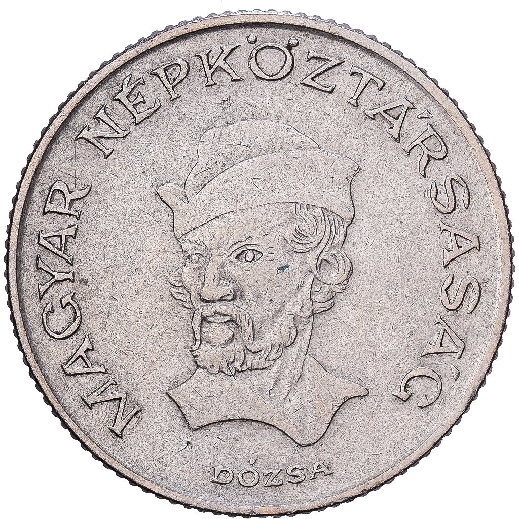 Hungría, 20 Forint, 1984, Cobre - níquel, MBC, KM:630