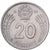 Węgry, 20 Forint, 1984, Miedź-Nikiel, EF(40-45), KM:630