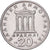 Greece, 20 Drachmai, 1976, Copper-nickel, EF(40-45), KM:120