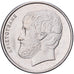 Grecja, 5 Drachmes, 1990, Miedź-Nikiel, AU(55-58), KM:131