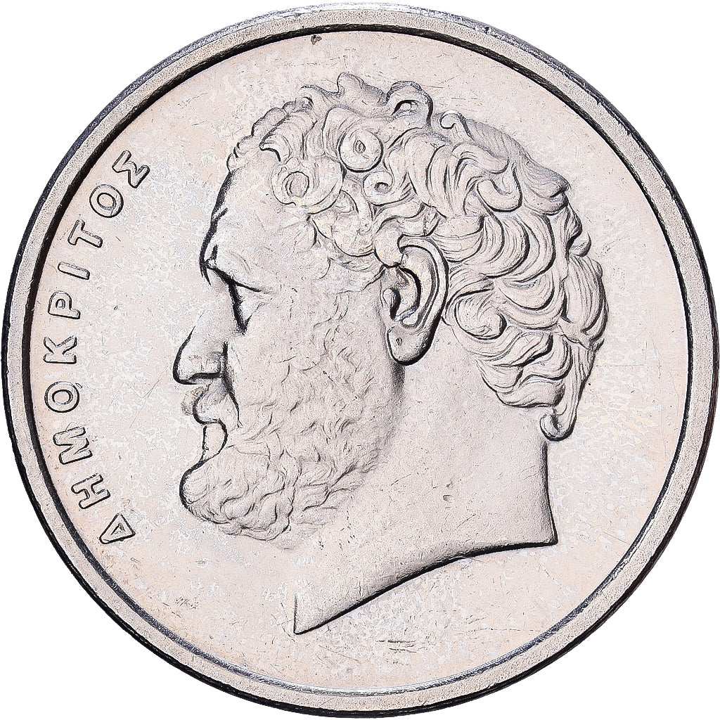 Griekenland, 10 Drachmes, 1994, Cupro-nikkel, ZF+, KM:132