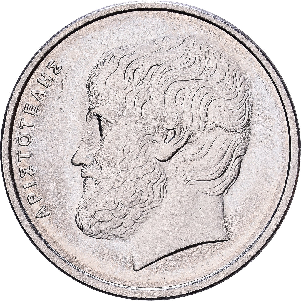 Griekenland, 5 Drachmai, 1998, Cupro-nikkel, PR+, KM:132