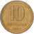 Argentina, 10 Centavos, 1993, Alumínio-Bronze, EF(40-45), KM:107