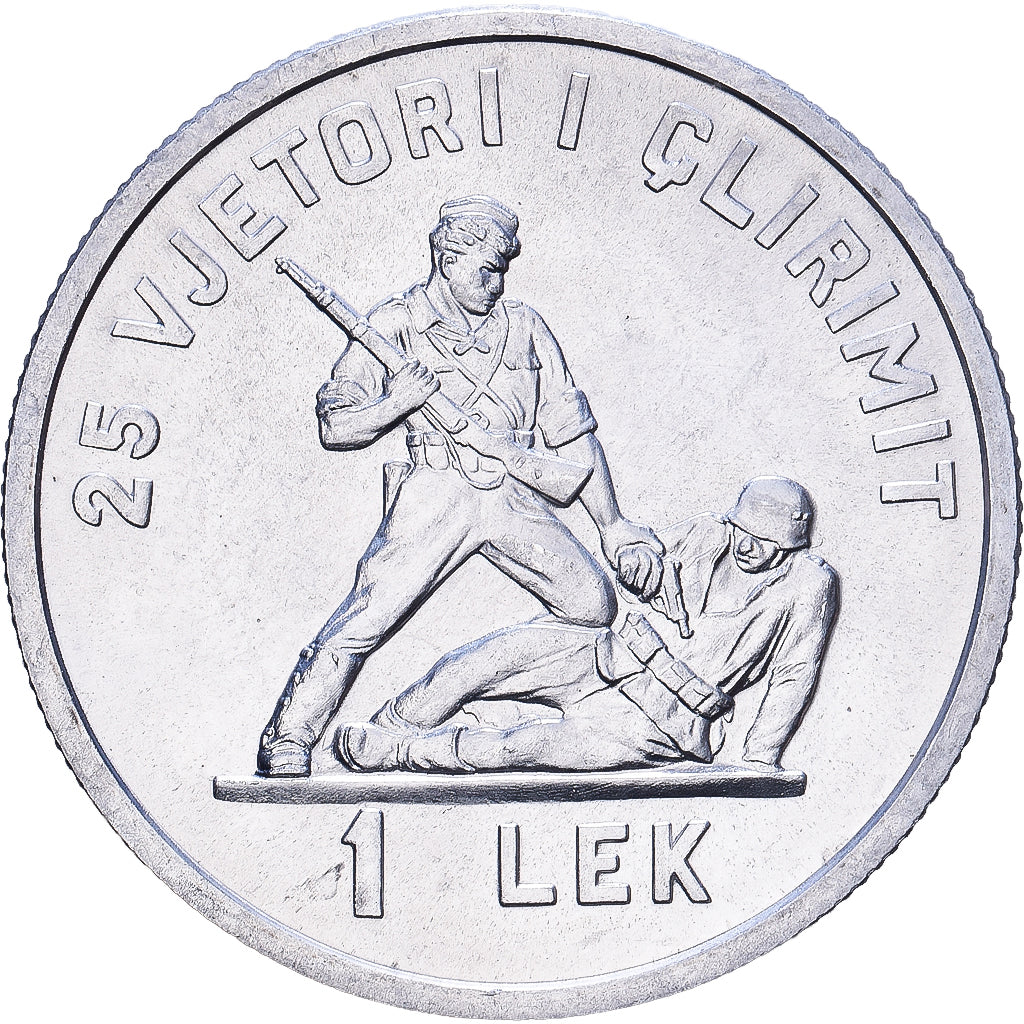 Albania, Lek, 1969, Alluminio, SPL+, KM:48