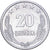 Albanië, 20 Qindarka, 1969, Aluminium, UNC, KM:46