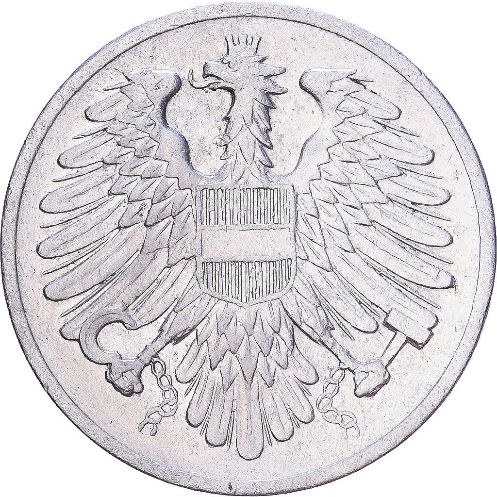 Austria, 2 Groschen, 1951, Aluminio, MBC+, KM:2876