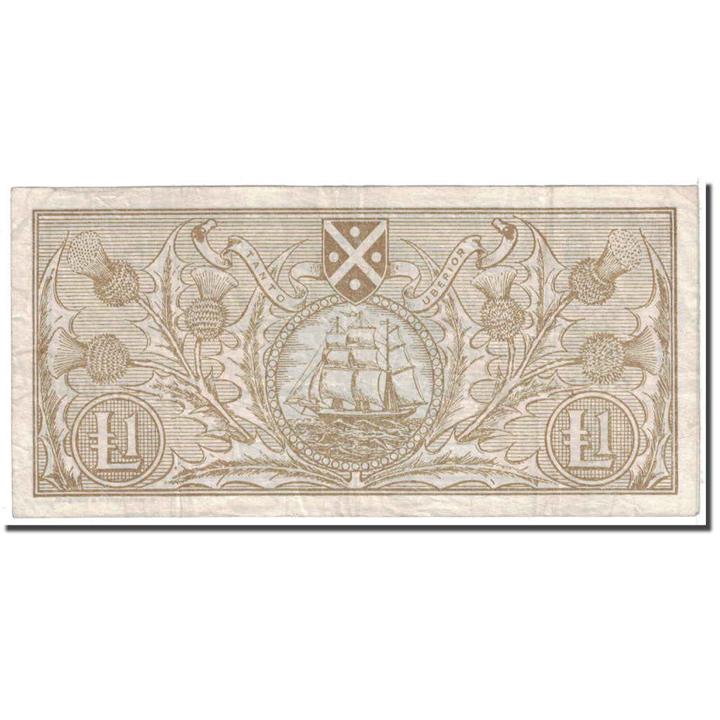 Billet, Scotland, 1 Pound, 1962, 1962-12-03, KM:102a, TB